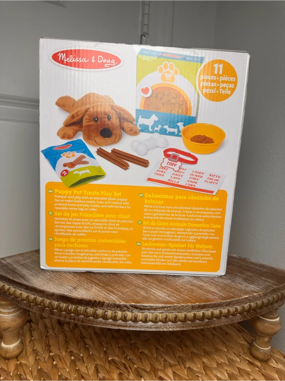 Melissa & Doug Cat & Dog Pet Treats Play Set - BNIB